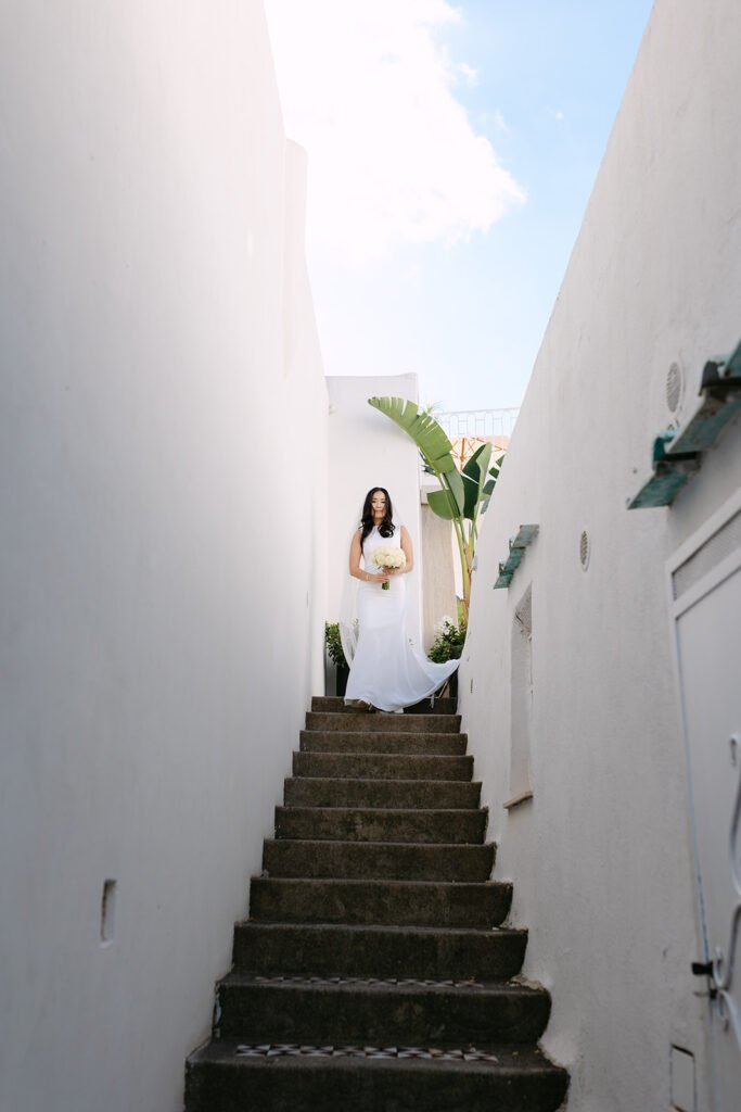 Somewhere Over the Tyrrhenian Sea — An Intimate Villa Magia Wedding In Positano, Italy